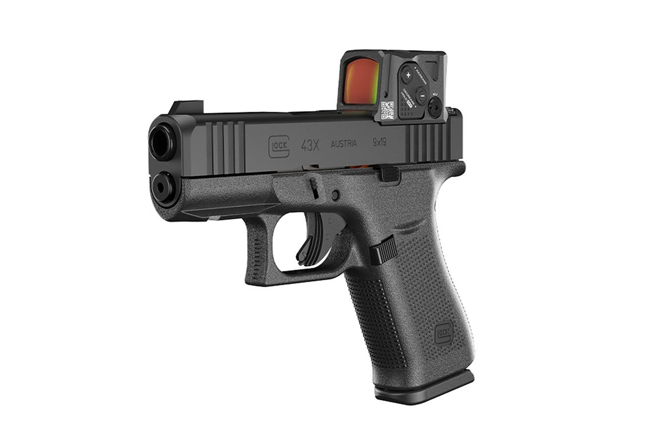 Glock 43X MOS 9mm Pistol with Aimpoint COA Optic (LE)